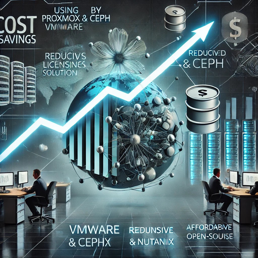 Comparativa Proxmox vs VMware y Nutanix