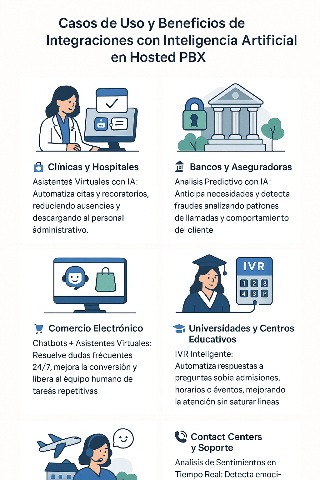 IA en Hosted PBX